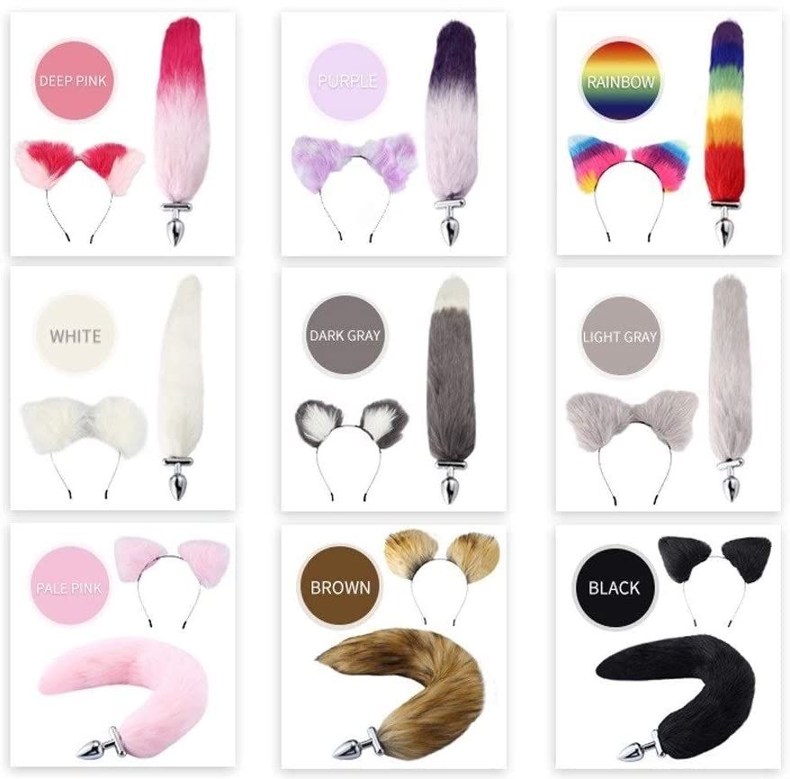 MT - Screwed Tail Plug with Cat Ears - Brown MT - Screwed Tail Plug with Cat Ears - Brown photo-8