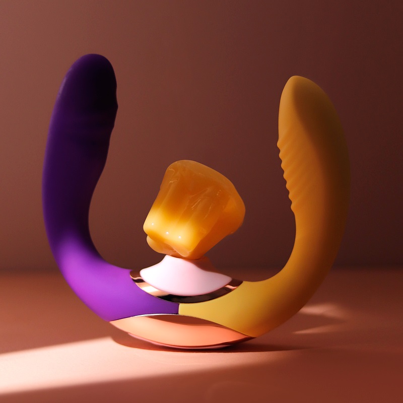 It’s the new technical that combined finger wiggle, suck and... Secwell - Flicking Dual Vibrator photo-4