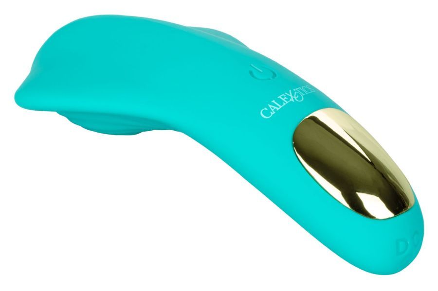 Slip the tickling Slay Pleaser into your purse or handbag fo... CEN - Slay PleaseMe Panty Vibe - Teal photo-7