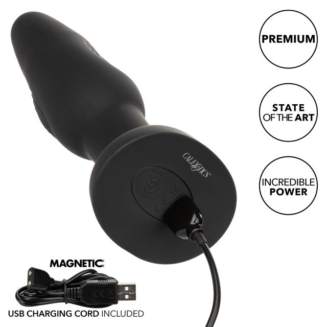 Ride the waves of ecstasy towards uncharted territories of p... CEN - Bionic Dual Pulsating Plug - Black photo-8
