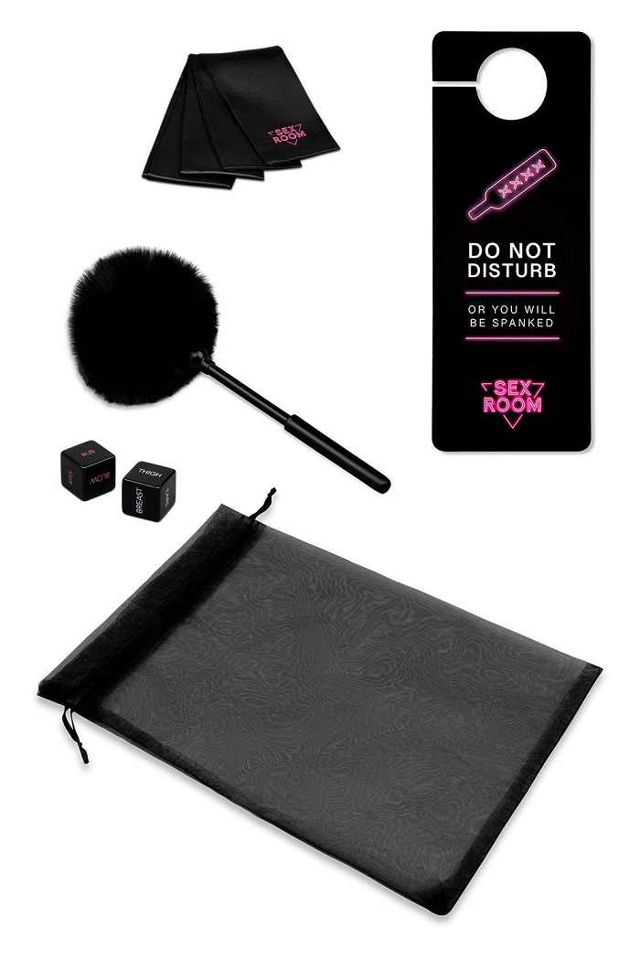 This Sex Room Vibe Kit is the perfect set for turning any sp... Dreamtoys - Sex Room Vibe Set - Black photo-9