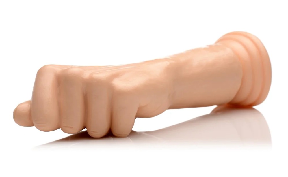 Prepare to punish that hole! Master the next level of insert... Master Series - Knuckles Clenched Fist - Flesh photo-5