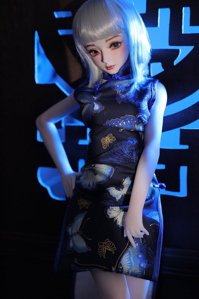 Ling Mini Realistic Sex Doll, Skinny Body, Ultra Soft Silicone  60 cm (2 ft) photo-4