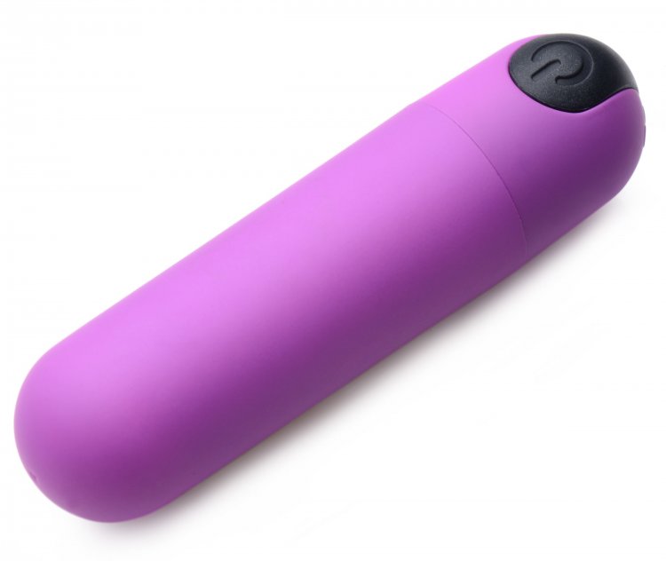 Prepare to Bang yourself with this tiny but powerful vibrati... Bang! - 21X Vibro Bullet w Remote - Purple photo-3