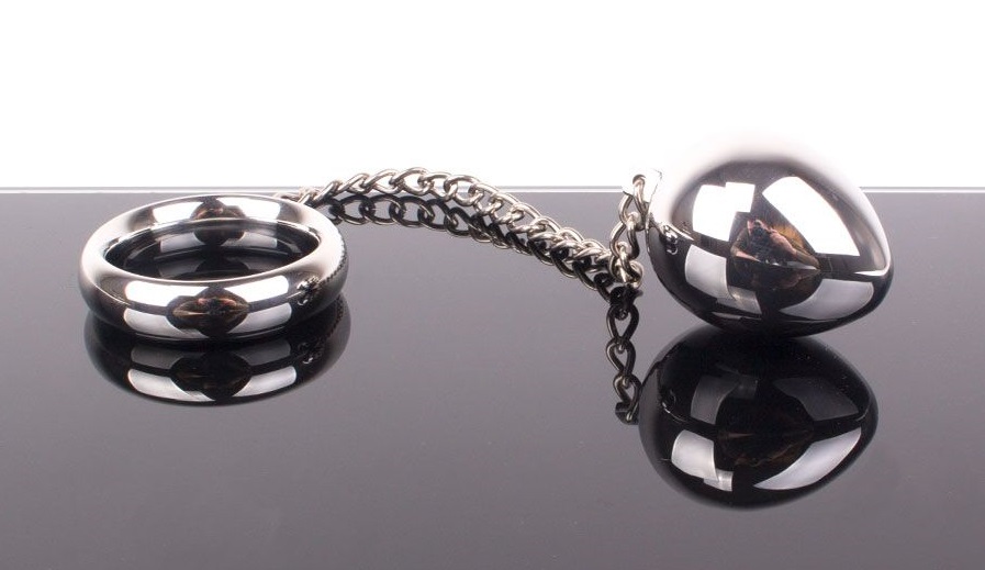 This beautiful polished Donut Cockring and Anal Egg is made ... Kiotos - Donut Cock Ring w Anal Plug photo-4