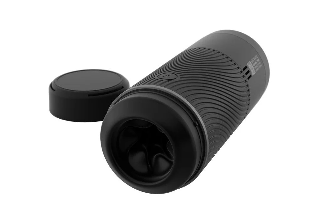 Premium manual stroker with suction control and a smooth sil... Arcwave - Pow Shake IT Up Stroker - Black photo-9