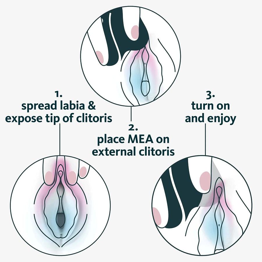 Premium suction toy for clitoral stimulation
Super quiet tha... Fun Factory - Mea Clit Stimulator - Velvet Green photo-7