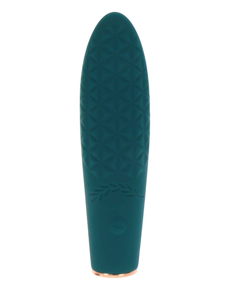 With just one silky touch IVY by TOYJOY will fulfil your des... ToyJoy - Alyssa Textured Stimulator - Green photo-3