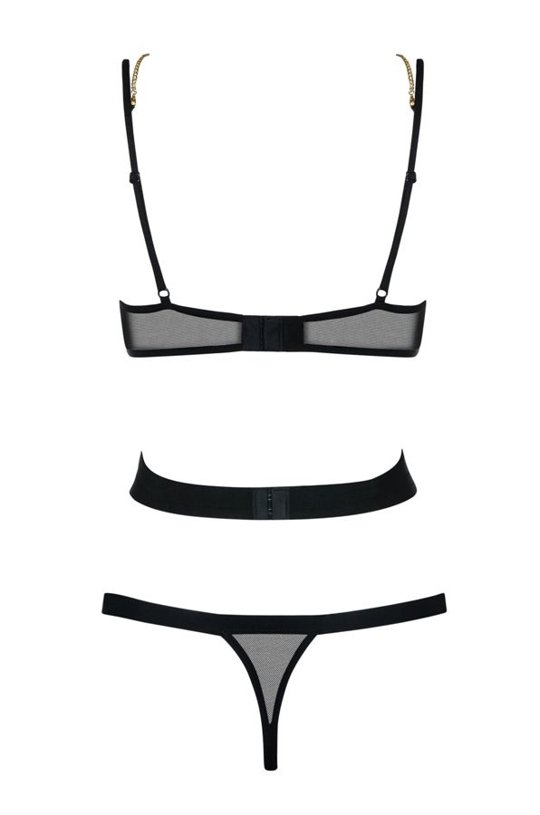 Sexy thrill is coming! Wanna feel the real fun and naughty e... Obsessive - Bondy Teddy - Black - S/M photo-8