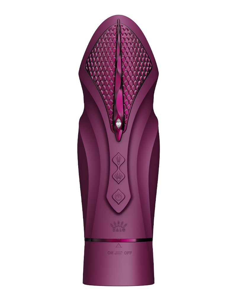 Powered by ZALO's groundbreaking PowerThrust technology,... Zalo - Sesh APP Thrusting Sex Machine - Velvet Purple photo-14