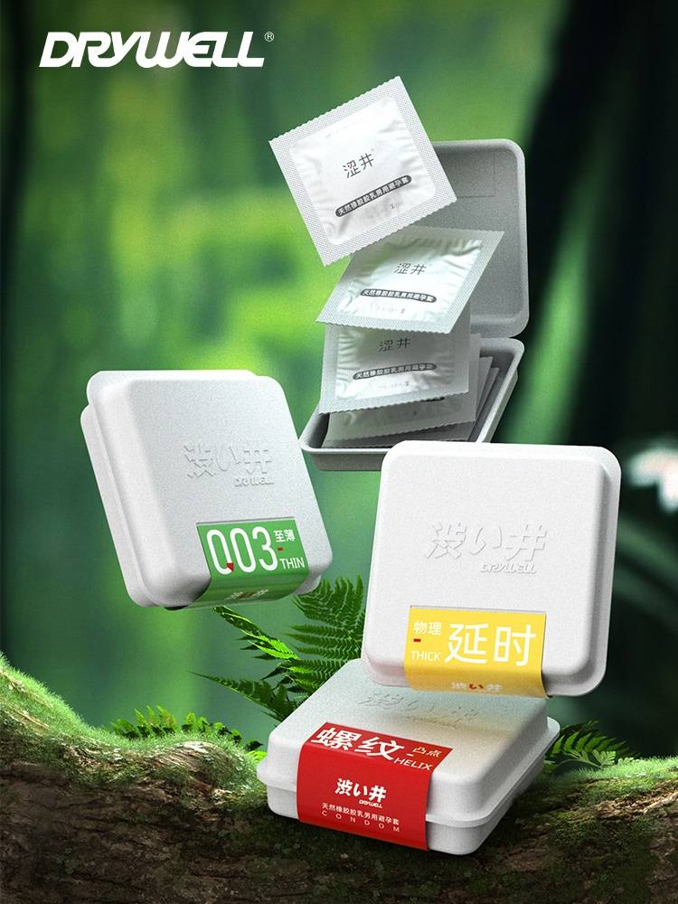 003 Natural feel for increase sensitivity
Degradable new vi... Drywell - 003 Ultra Thin Condoms 6's Pack photo-11