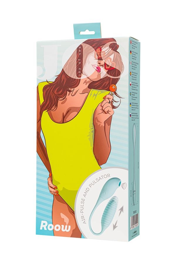 Air-pulse stimulator JOS Roow 2 in 1 will give amazing orgas... JOS - Roow Air-Pulse Vibro Egg - Blue photo-11
