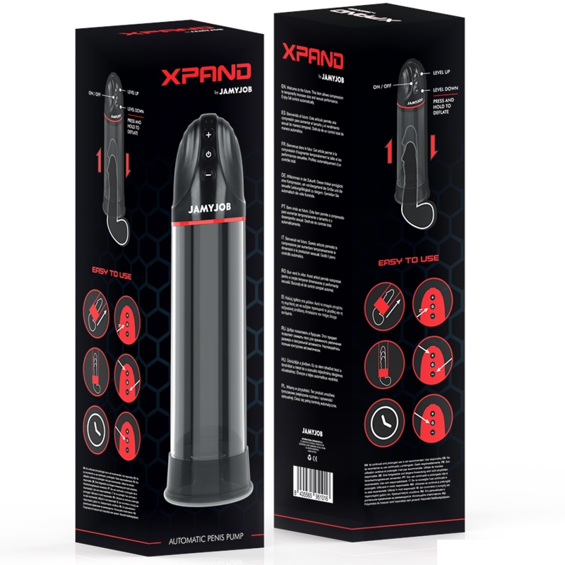 The XPAND Automatic Penis Extender Pump from JAMYJOB is a hi... Jamyjob - Xpand Auto Cock Pump photo-8