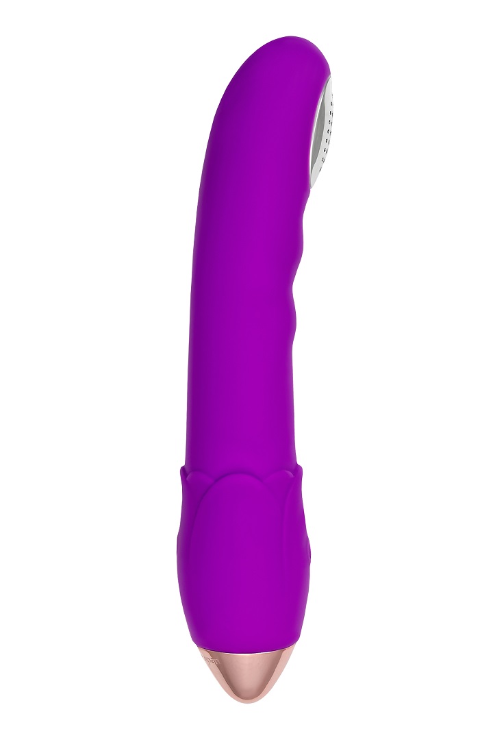 Discover new vivid sensations with the A-Toys Wesea vibratio... A-Toys - Wesea Vibro Douche Nozzle - Purple photo-5