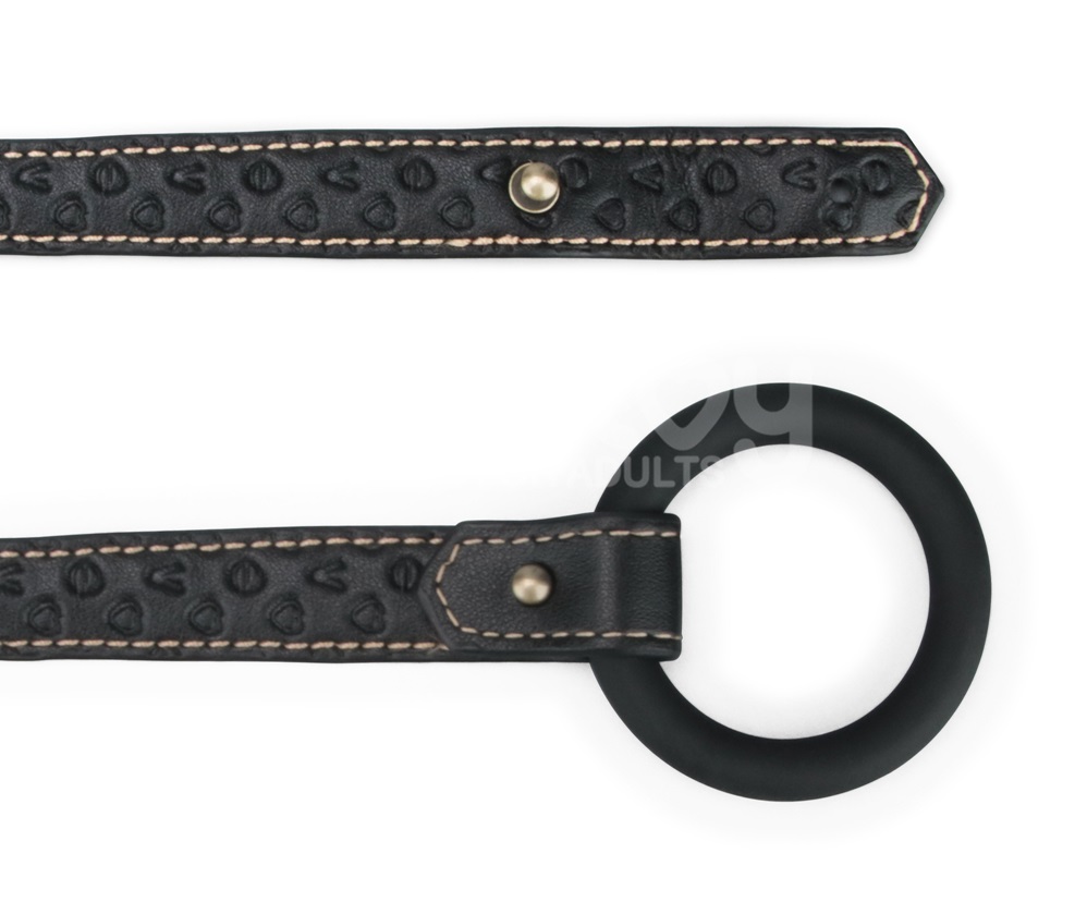 Explore the daring contours of desire with Rebellion Reign S... Lovetoy - Rebellion Reign Strap-On Harness - Black photo-7