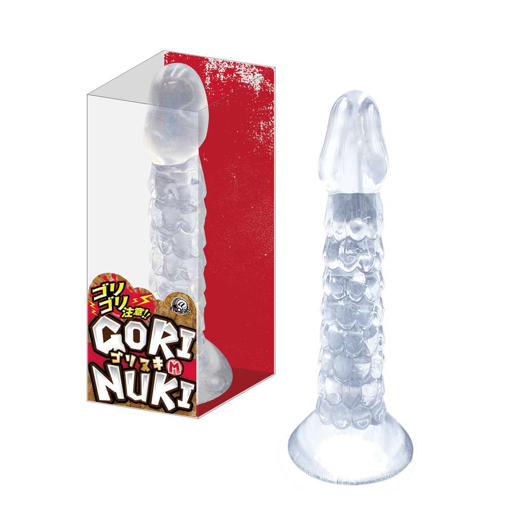 Be careful not to pull it out too hard!
A crystal dildo wit... A-One - Gorinuki Dildo M - Clear photo-6