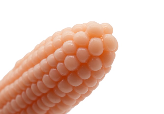 FAAK - 玉米形假陽具 - 肉色 照片-5