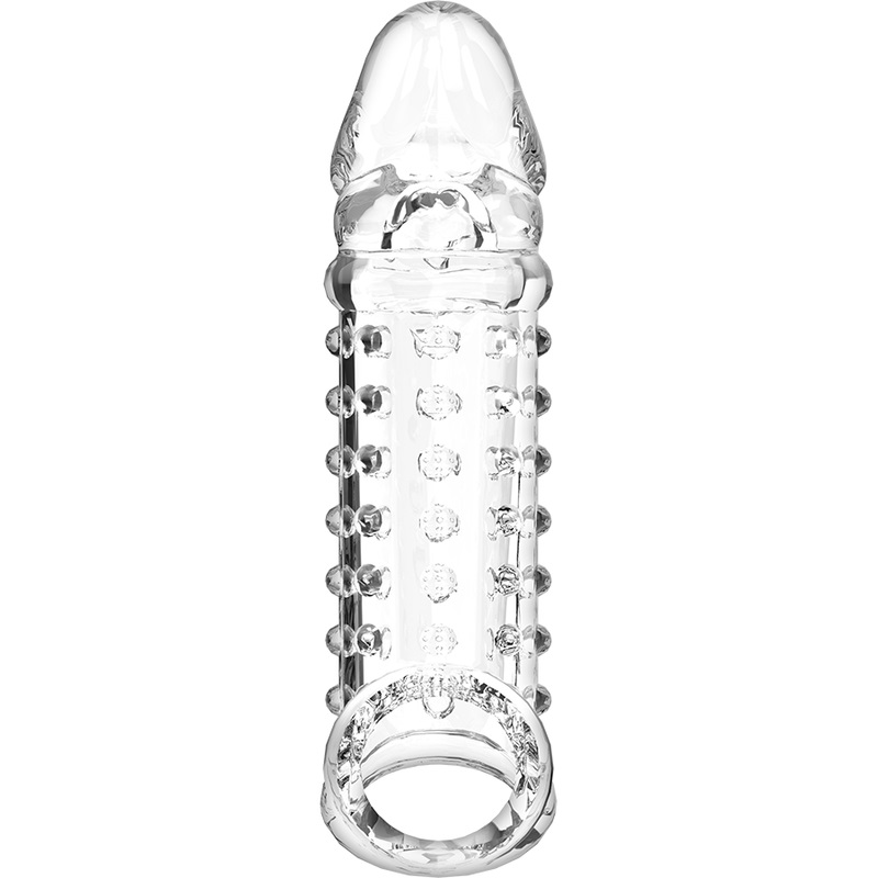 Increase your girth and intensify the pleasure for both of y... VirilXL - V11 Penis Extender - Clear photo-5