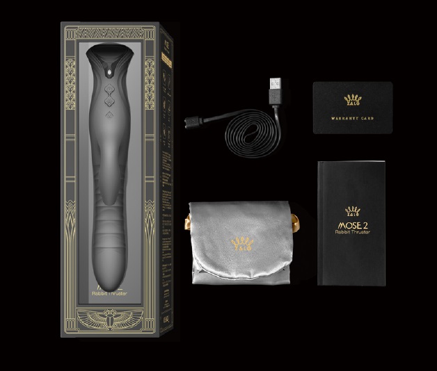 As the first dual-stimulating rabbit massager from the ZALO ... Zalo - Mose 2 Heating Rabbit Thruster - Turquoise Green photo-15