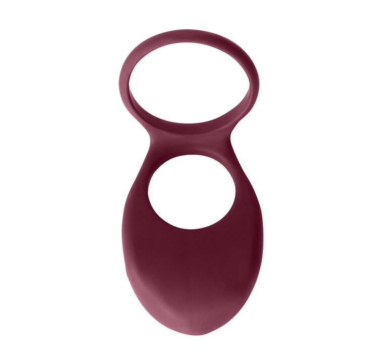 A double erection ring made of elastic silicone is suitable ... Lola Games - Pure Passion Daydream Vibro Ring - Red photo-2