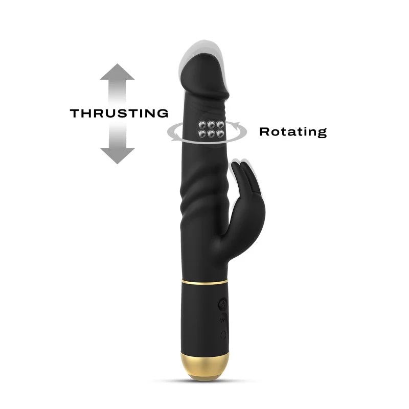 Feel alive and invigorate your sex life with the powerful du... Dorcel - Furious Rabbit 2.0 - Black photo-3