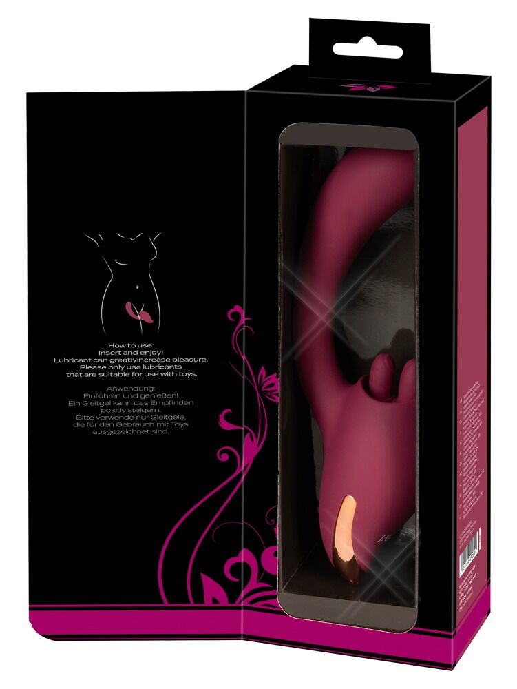 Dual stimulation with innovative licking function!
The sophi... Javida - Licking 2 Function Vibrator - Purple photo-12