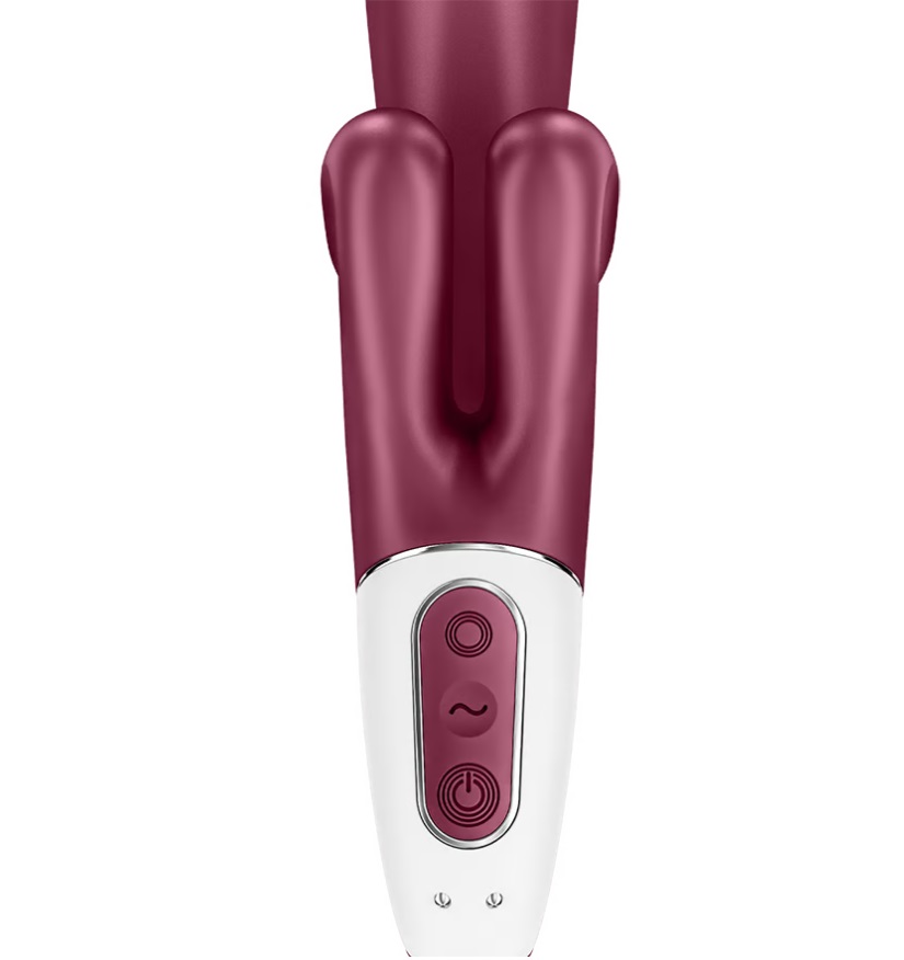 The Touch Me rabbit vibrator offers limitless pleasure throu... Satisfyer - Touch Me Rabbit Vibrator - Red photo-4