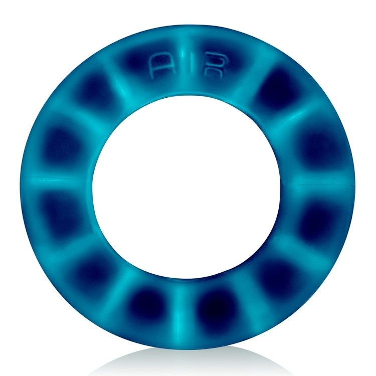 AIR cockring is a new look and feel in cockrings…a larger si... Oxballs - Airflow Cockring Space - Blue photo-3