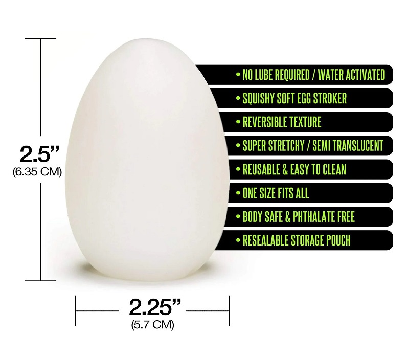 Water activated masturbation egg that is made of a revolutio... Happy Ending - Just Add Water Egg Masturbator photo-3
