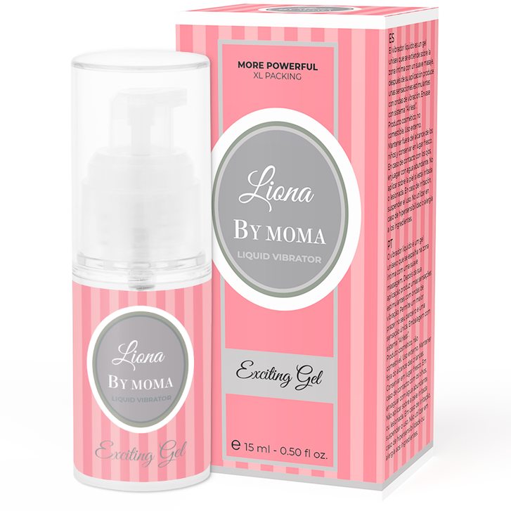 The new sexual revolution. Liquid vibrating stimulating gel.... Liona by Moma - Liquid Vibrator Exciting Gel - 15ml photo-3