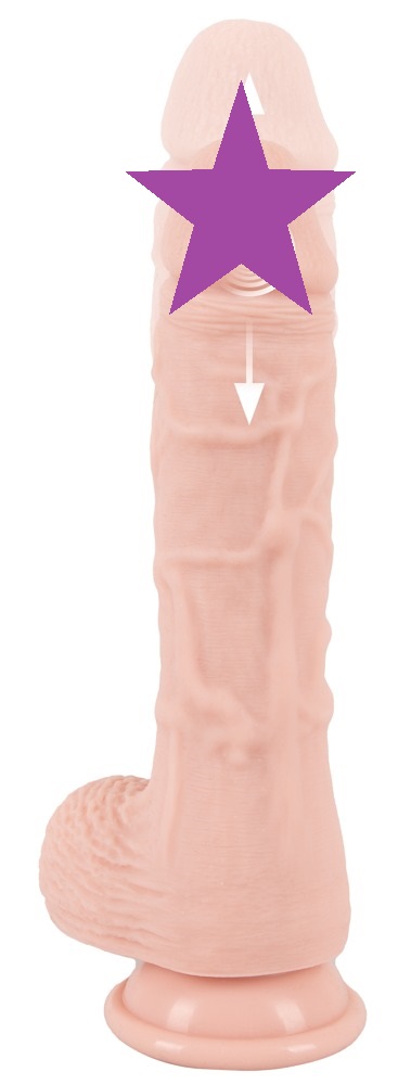 Medical Silicone - 推撞仿真阳具震动棒 - 肉色 Medical Silicone - 推撞仿真阳具震动棒 - 肉色 照片-2