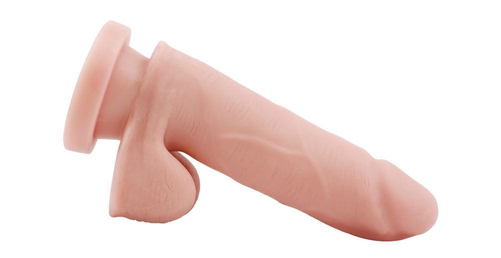 Anti-bacterial, Better-thanreal, Flexible Spine, Dual Densit... Chisa - Glad Eye Dual Density Dildo - Flesh photo-4