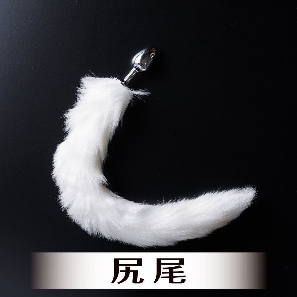 Keiko's animal impersonation set white cat edition аrom ... T-Best - Keiko Cat BDSM Set - White photo-2