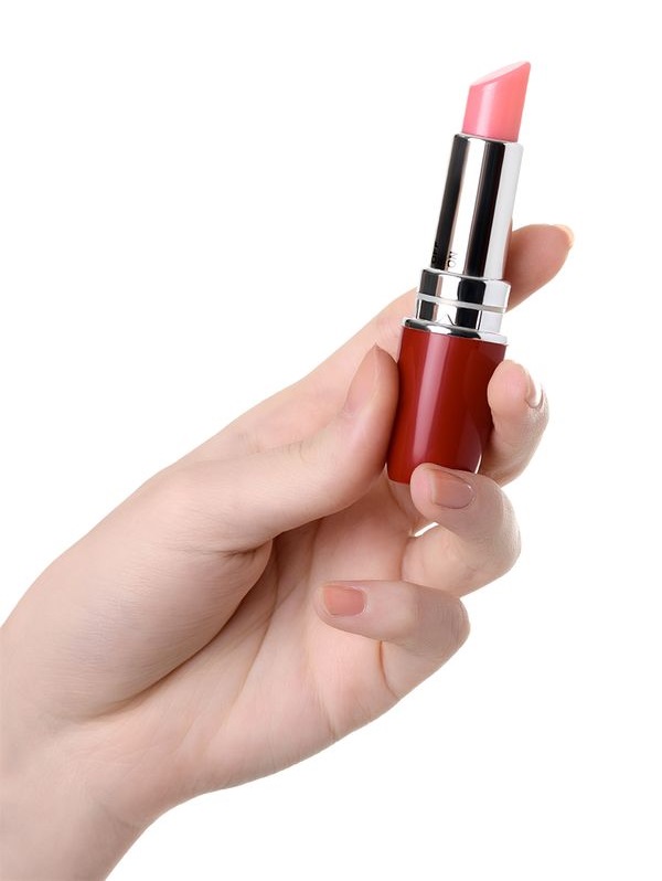 The Lipstick vibrating stimulator from A-Toys hides the secr... A-Toys - Lipstick Vibro Massager - Red photo-2
