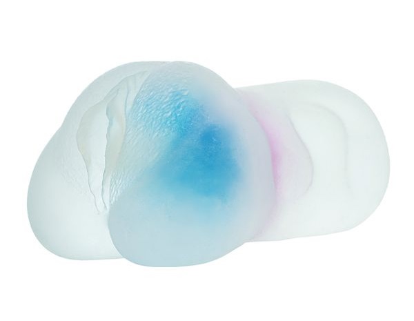 Would you like to be swept by waves of pleasure? Try this th... Juicy Pussy - Crystal Wave Masturbator - Clear photo-4