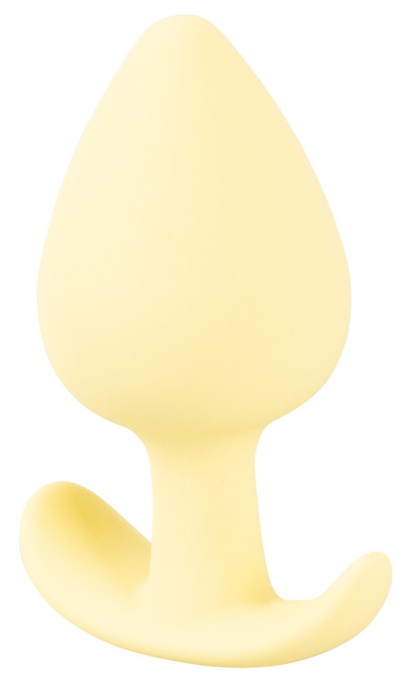 The velvety soft Mini Butt Plug from the popular Cuties rang... Cuties - Thick Mini Butt Plug - Yellow photo-6