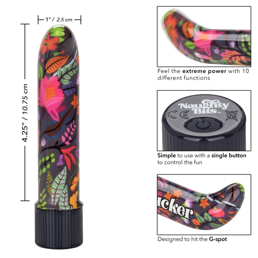 When you're in need of a lil, the fully waterproof Naughty B... CEN - Lil' Fucker Mini G-Spot Vibrator photo-10