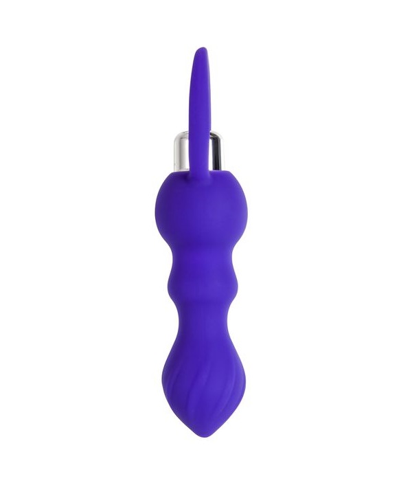 Brilliant This toy is the night decoration. A miniature size... ToDo - Curvy Vibro Plug - Purple photo-4