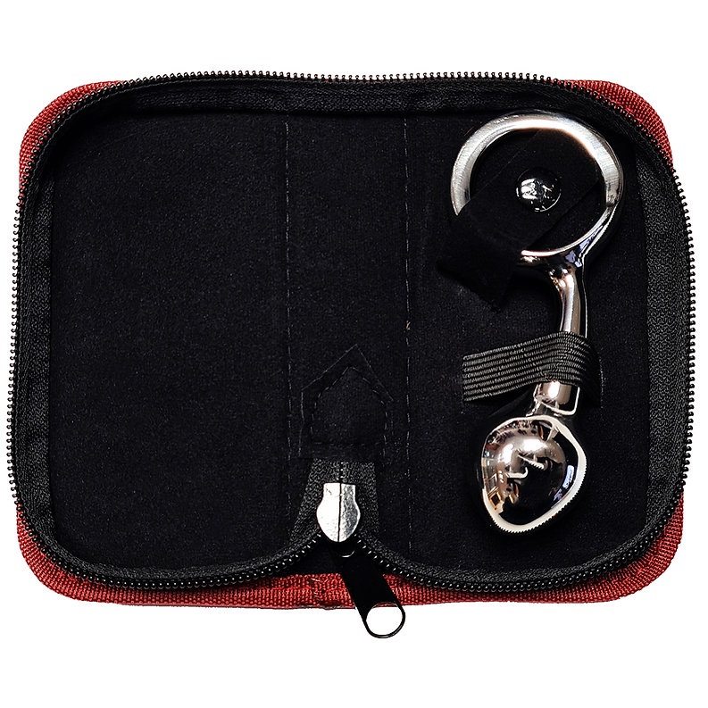 Stainless steel anal Passiopn plug has an insertable length ... Rouge - Passion Steel Anal Plug photo-2