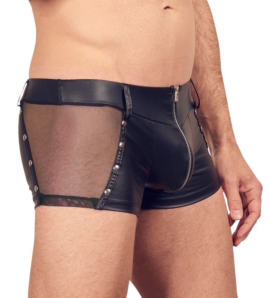Stylish pants with a practical and erotic zip!
Figure-flatte... Svenjoyment - Matte Pants w Zip - Black - 2XL photo-3