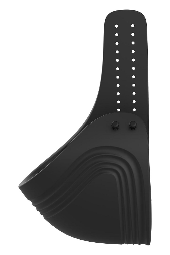 Introducing the ultimate pleasure enhancer for penis owners ... Dreamtoys - Ramrod Adjustable Vibro Ring w Remote - Black photo-10