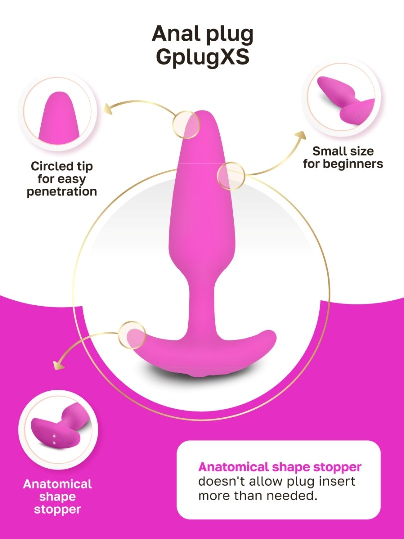 GPlug was specially developed with extra pleasure seekers in... Gvibe - Gplug XS - Sunny Raspberry photo-13
