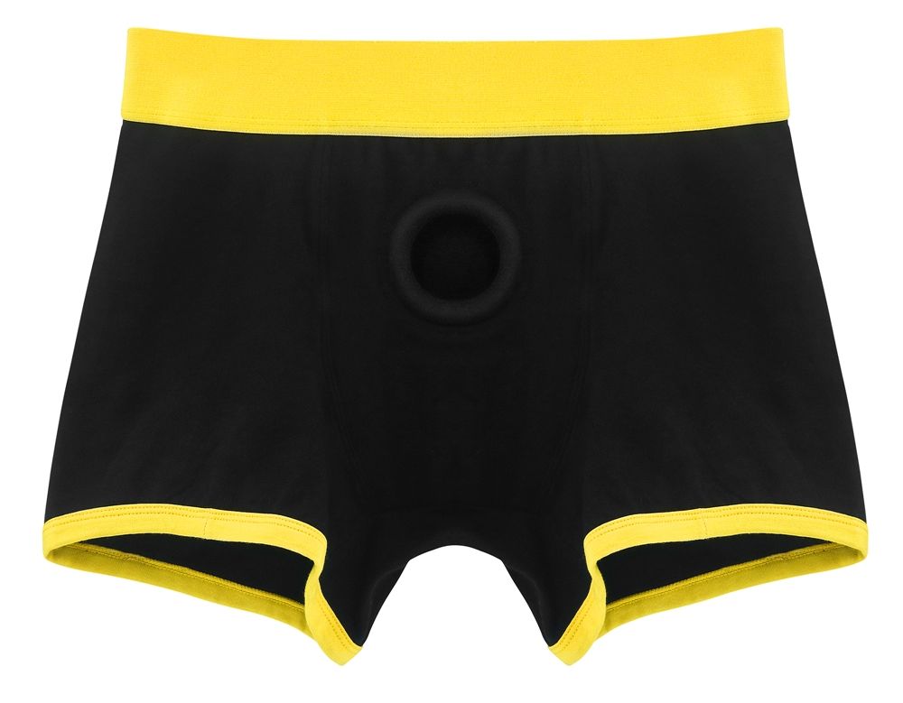 The Most comfortable unisex strap-on boxer shorts!
The Unise... Lovetoy - Horny Strapon Shorts - Black - M/L photo-8