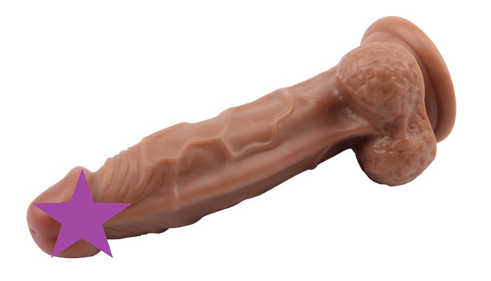 Anti-bacterial, Better-than-real, Strong Suction Cup, Dual D... Chisa - Fashion Dude 8.5" Dildo - Latin photo-2