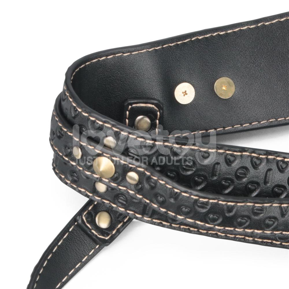 Unleash the essence of edgy luxury with our Rebellion Reign ... Lovetoy - Rebellion Reign Full Body Harness - Black photo-7