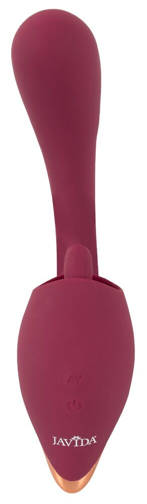 Dual stimulation with innovative licking function!
The sophi... Javida - Licking 2 Function Vibrator - Purple photo-7