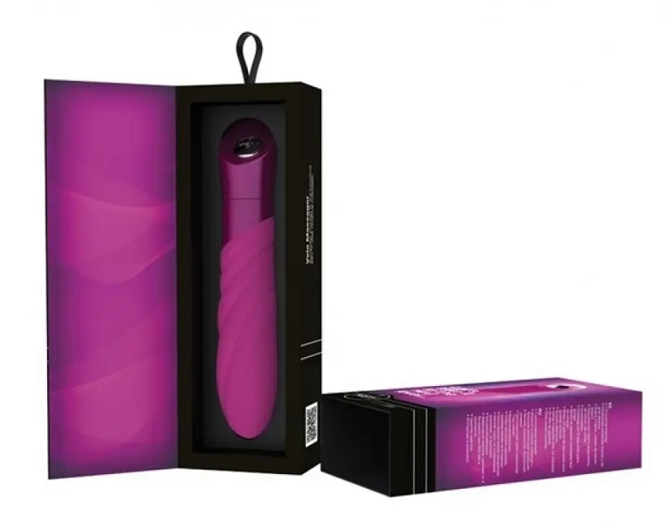 Surrender yourself to the luxuriopus Key Vela Massager. Drap... Key - Vela Vibe – Pink photo-3