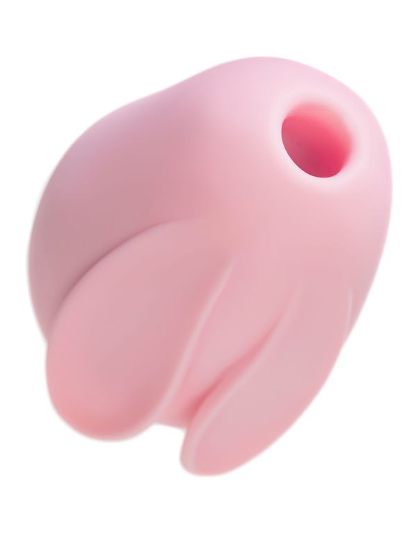 Vacuum-wave clitoral stimulator with pretty bunny shape.
Nu... Flovetta - Qli Bun Stimulator - Pink photo-5