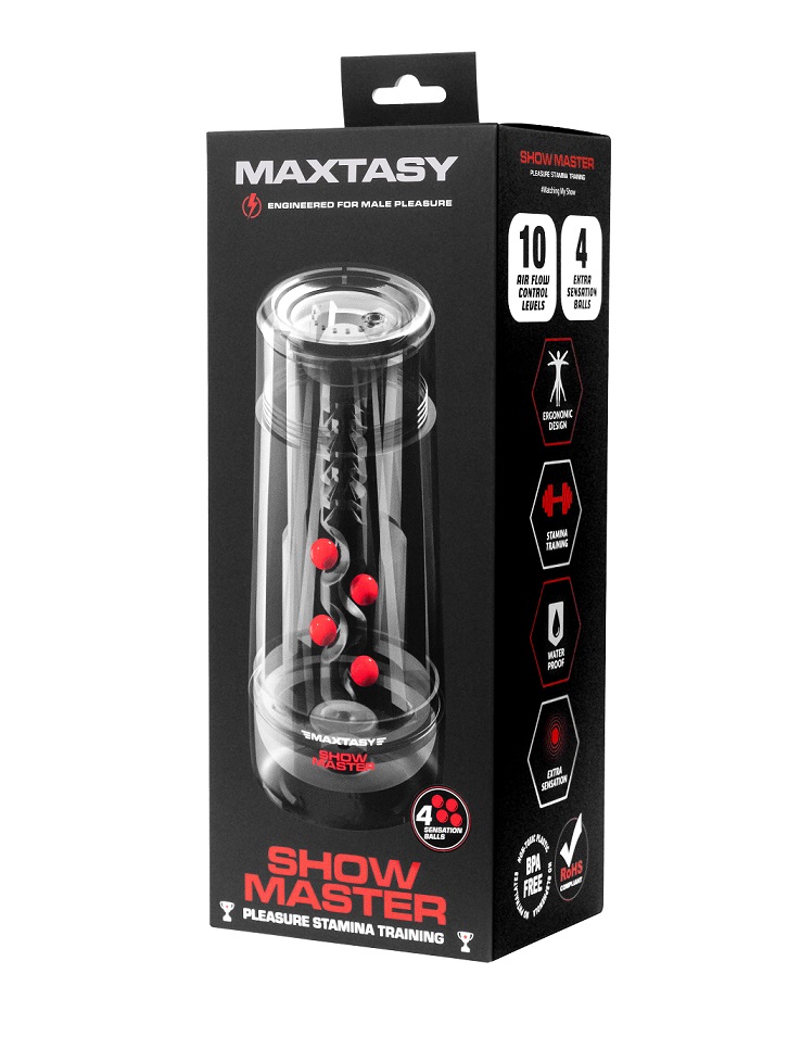 Simple yet clever design of SHOW MASTER fulfils your deepest... Maxtasy - Show Master Masturbator - Clear photo-7