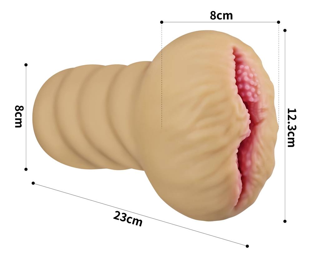 Highly detailed and expertly hand crafted, this realistic al... Lovetoy - Alien's Pie Masturbator #1 - Skin photo-10